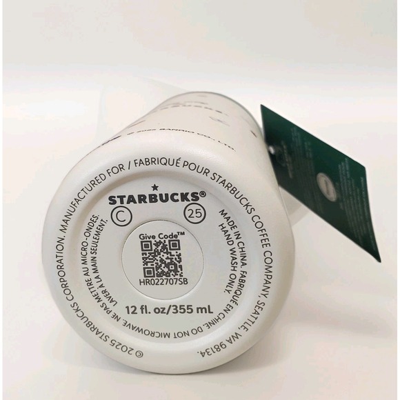 STARBUCKS HELLO KITTY STAINLESS STEEL TUMBLER 12 FL. OZ. 2025 Christmas Limited! - Picture 6 of 8